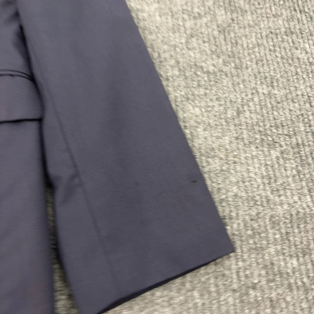 Banana Republic Suit Jacket Mens 38S Navy Blue Wool Slim Fit Blazer Professional
